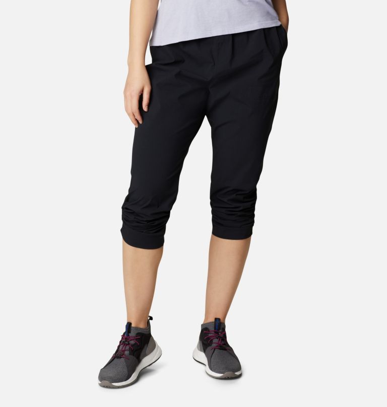 Women's Uptown Crest Joggers, Color: Black, image 7