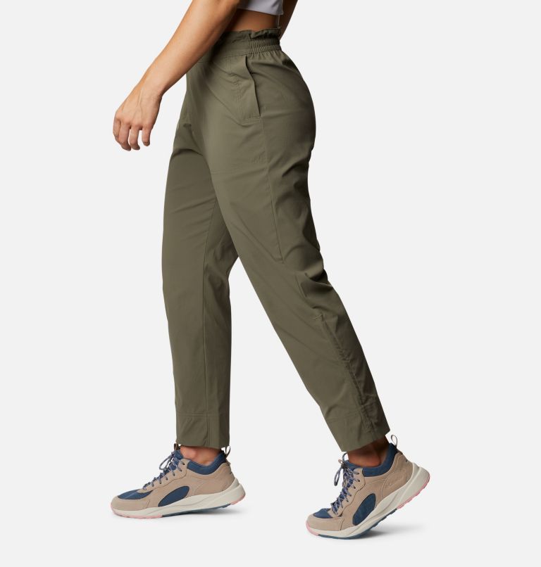 Women's Uptown Crest Joggers, Color: Stone Green, image 3