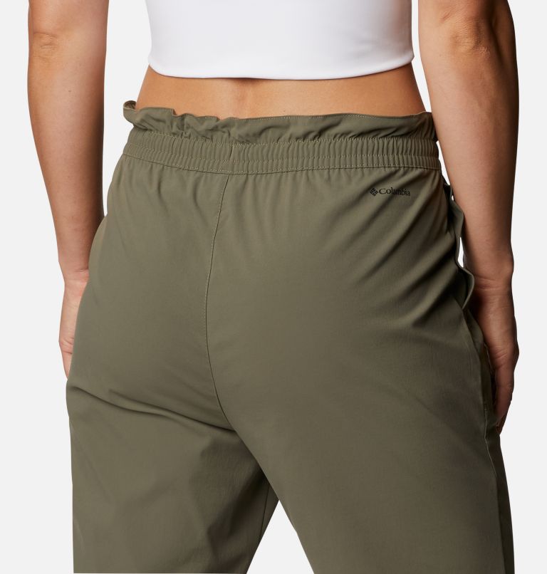 Women's Uptown Crest Joggers, Color: Stone Green, image 5