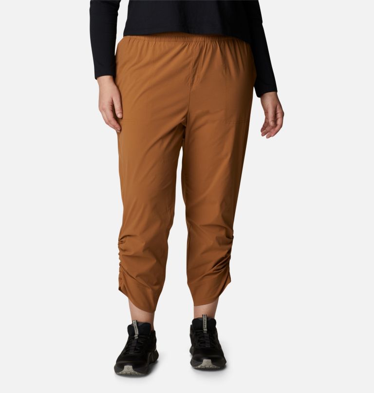 Women's Uptown Crest Joggers - Plus Size, Color: Elk, image 7