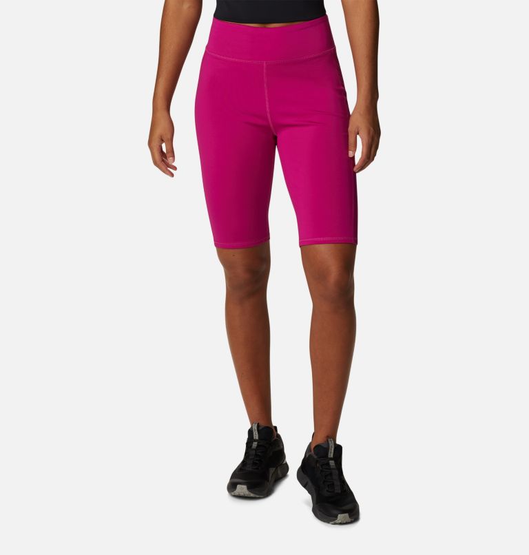 Women's River Half Leggings, Color: Wild Fuchsia, image 1