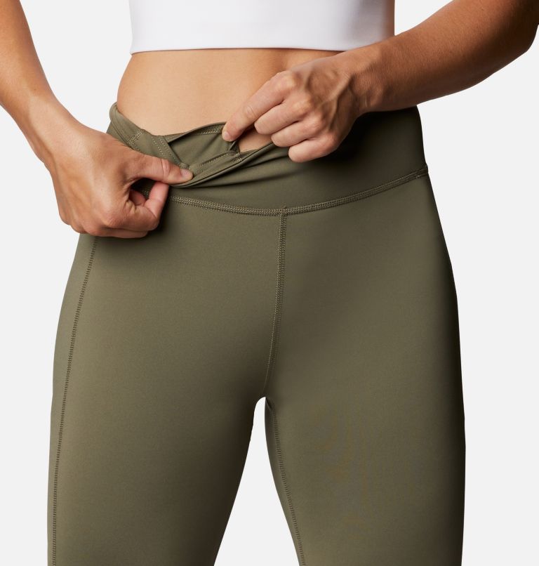Women's River Leggings, Color: Stone Green, image 4