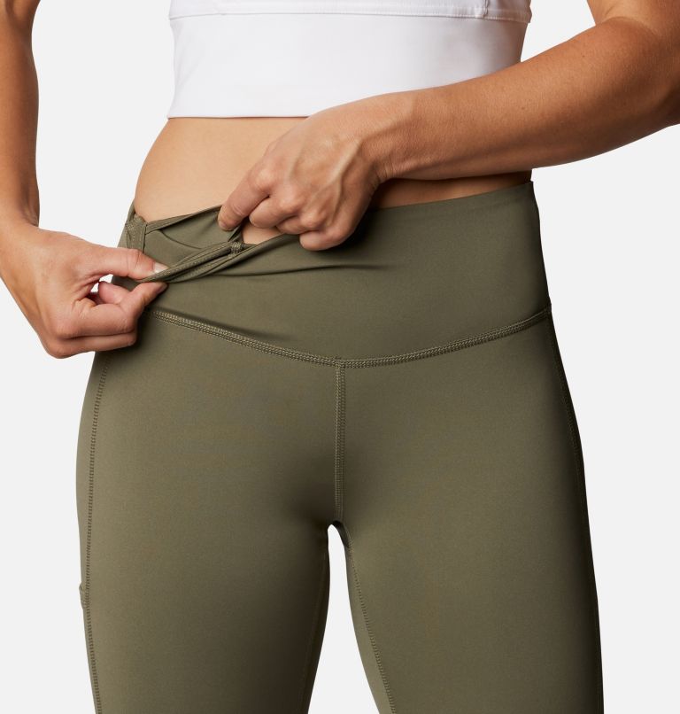 Collant Columbia Lodge pour femme, Color: Stone Green, Spotted Camo Fill, image 4