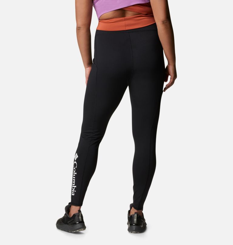 Women's Columbia Lodge Tights - Plus Size, Color: Black, White, image 2