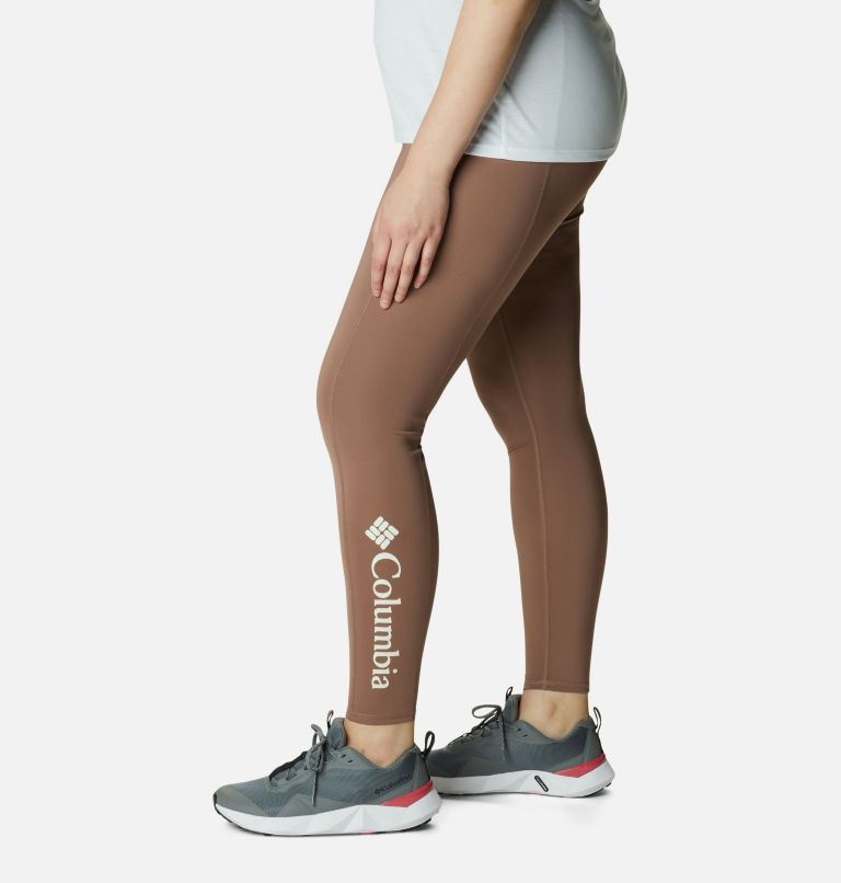 Women's Columbia Lodge Tights - Plus Size, Color: Mocha, Fawn, image 3
