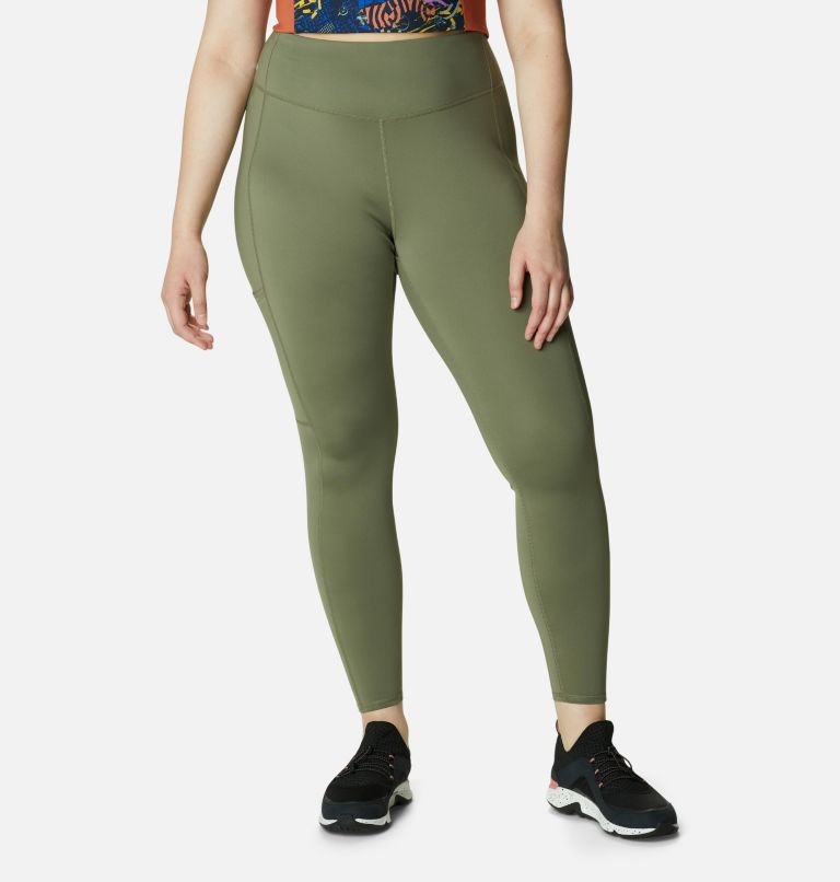 Collant Columbia Lodge pour femme - Grandes tailles, Color: Stone Green, Spotted Camo Fill, image 1