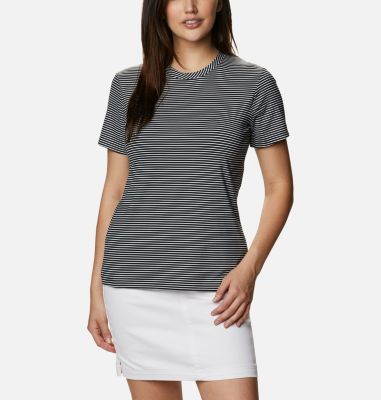 T-shirt Firwood Camp&trade; II Femme Firwood Camp&trade; II SS Shirt | 886 | M, Black, White Stripe, front