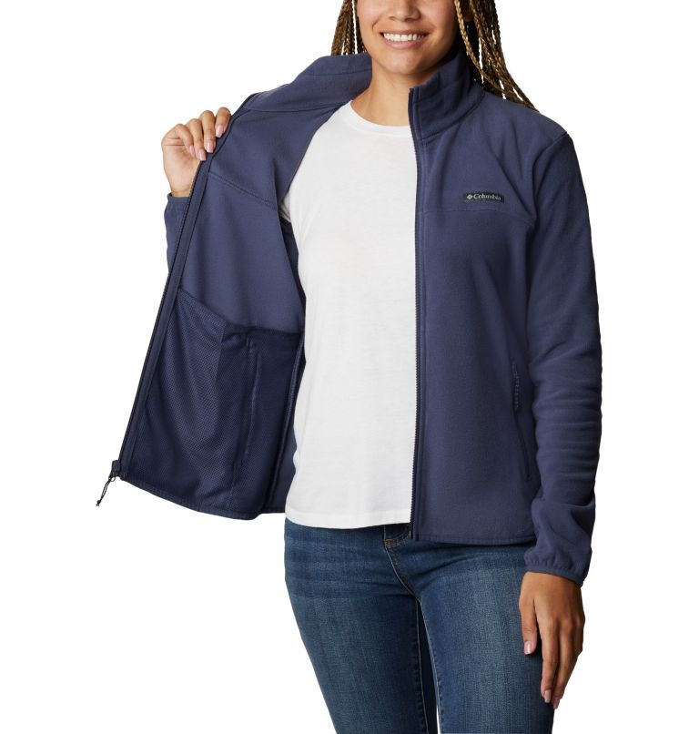 Women's Ali Peak Full Zip Fleece Jacket, Color: Nocturnal, image 5