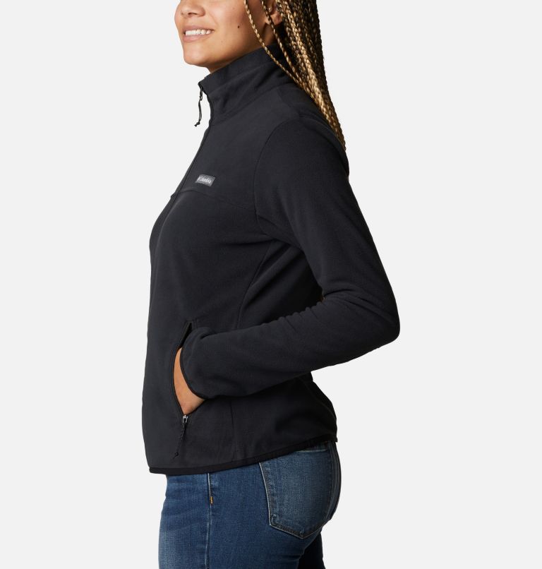 Thumbnail: Women's Ali Peak Full Zip Fleece, Color: Black, image 3