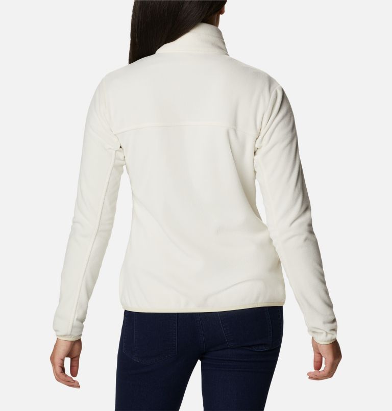 Women's Ali Peak Full Zip Fleece, Color: Chalk, image 2