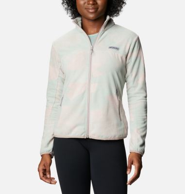 Polaire Enti&egrave;rement Zipp&eacute;e Ali Peak&trade; Femme Ali Peak&trade; FZ | 466 | M, Aqua Tone Camo, front