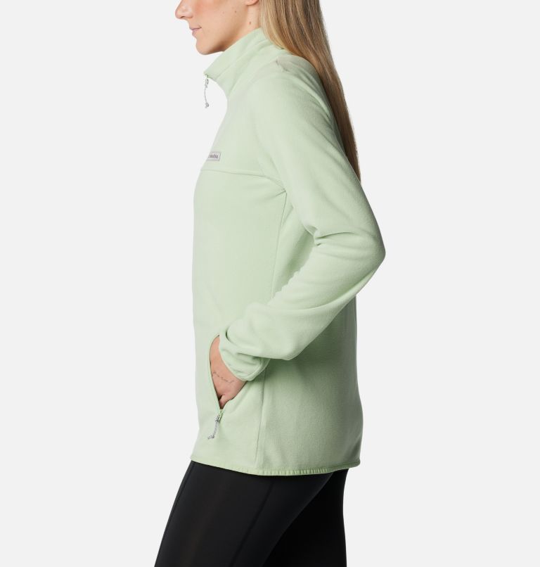 Women's Ali Peak Full Zip Fleece, Color: Sage Leaf, image 3