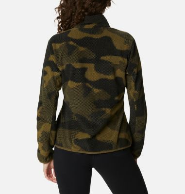 Polaire Enti&egrave;rement Zipp&eacute;e Ali Peak&trade; Femme Ali Peak&trade; FZ | 466 | M, Stone Green Camo, back