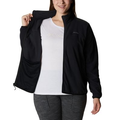 kohls plus size fleece jackets