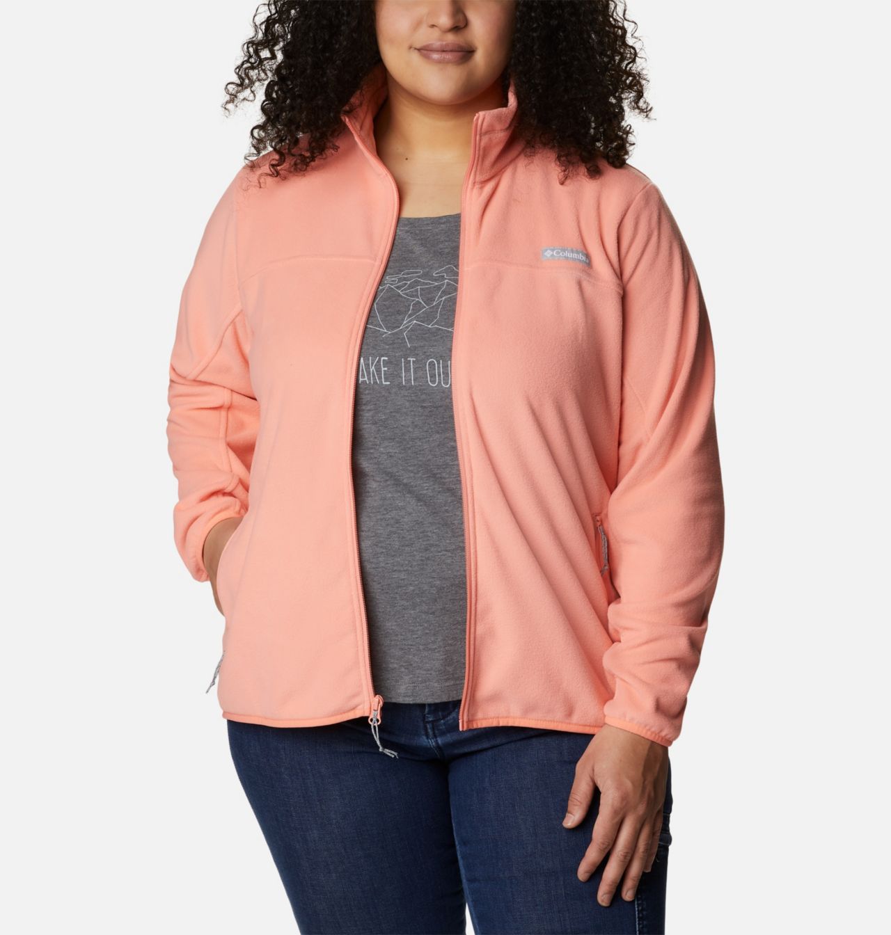 Women's Ali Peak Full Zip Fleece Jacket - Plus Size 6