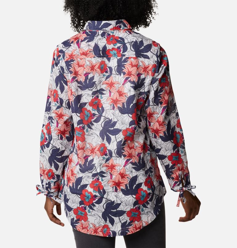 Camp Henry II Tunic | 101 | S, Color: White Lakeshore Floral Multi, image 2