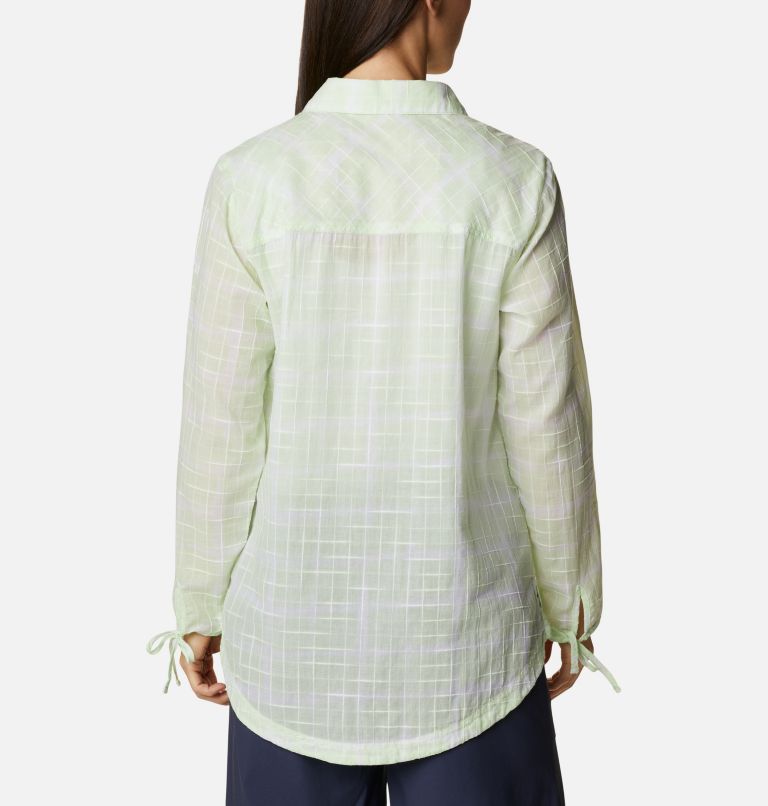 Women's Camp Henry II Tunic, Color: Light Lime To Dye For Print, image 2