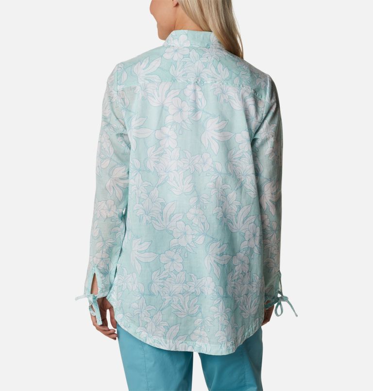 Thumbnail: Women's Camp Henry II Tunic, Color: Icy Morn Lakeshore Floral, image 2