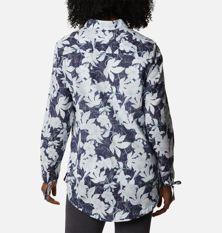 Thumbnail: Women's Camp Henry II Tunic, Color: Nocturnal Lakeshore Floral, image 2