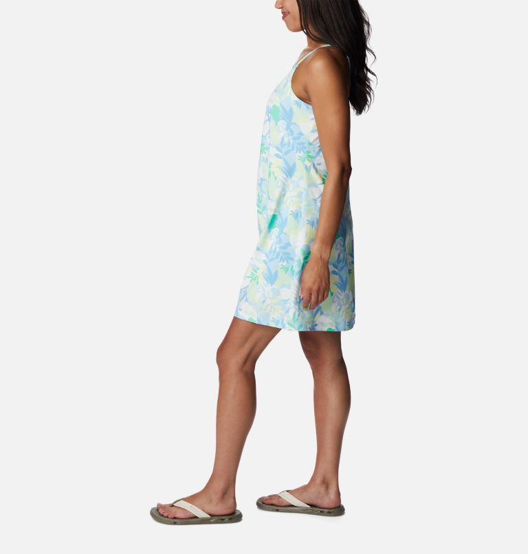 Women's Pleasant Creek Stretch Dress, Color: Key West, Floriated, image 3