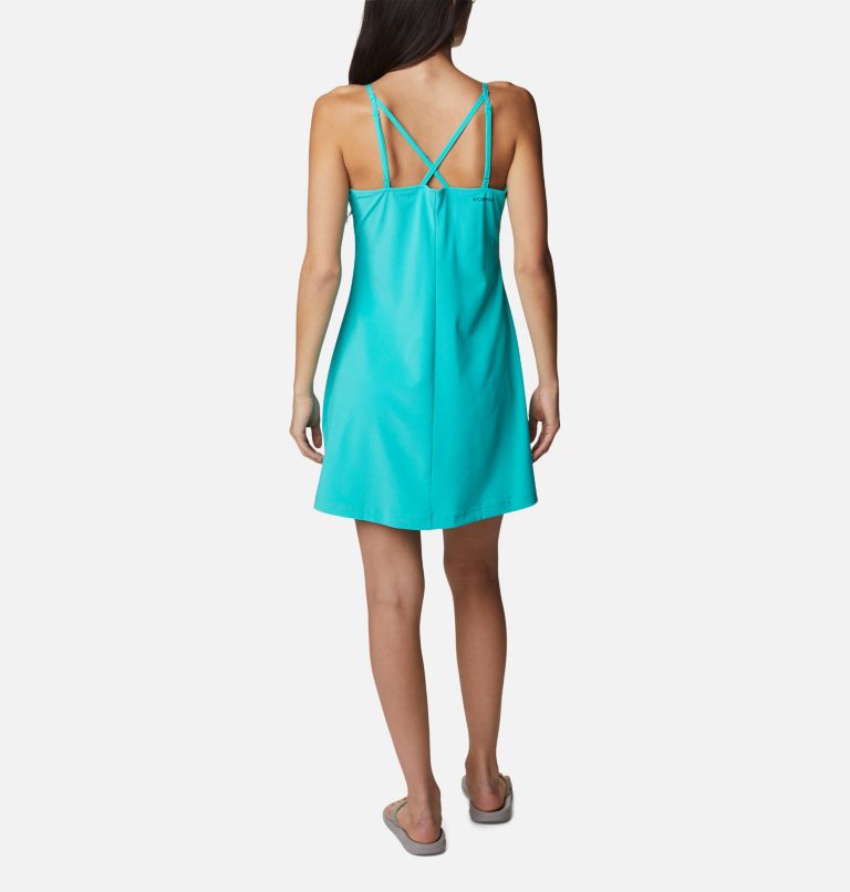 Thumbnail: Women's Pleasant Creek Stretch Dress, Color: Bright Aqua, image 2
