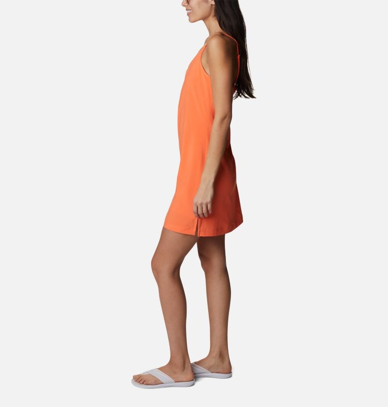 Women's Pleasant Creek Stretch Dress, Color: Sunset Orange, image 3