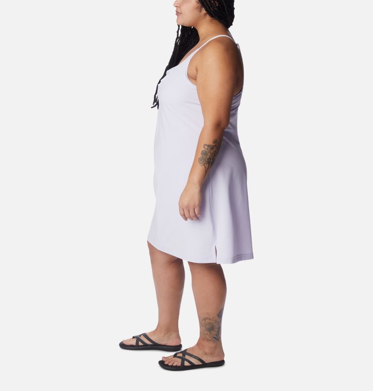 Women's Pleasant Creek Stretch Dress - Plus Size, Color: Purple Tint, image 3