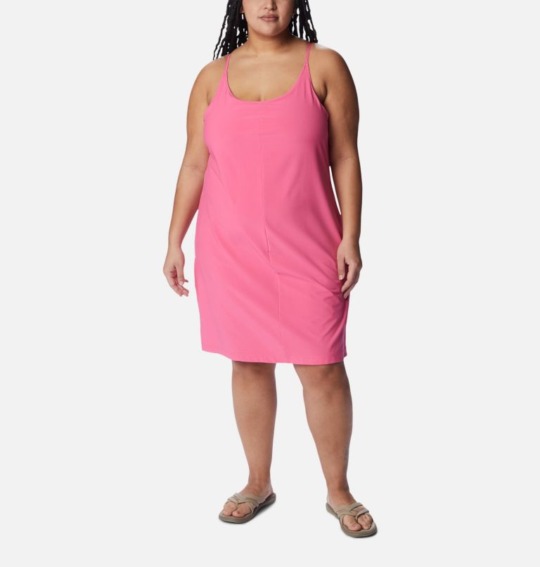Women's Pleasant Creek Stretch Dress - Plus Size, Color: Wild Geranium, image 1