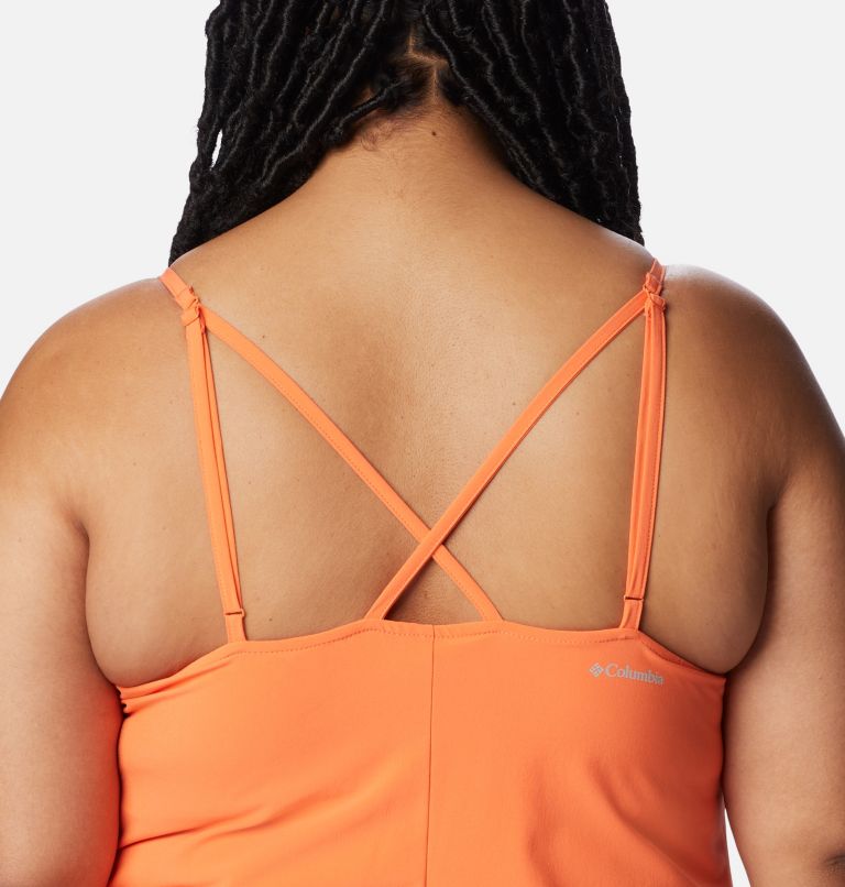 Thumbnail: Women's Pleasant Creek Stretch Dress - Plus Size, Color: Sunset Orange, image 5
