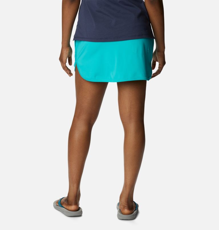 Women's Sandy Creek Stretch Skort, Color: Bright Aqua, image 2