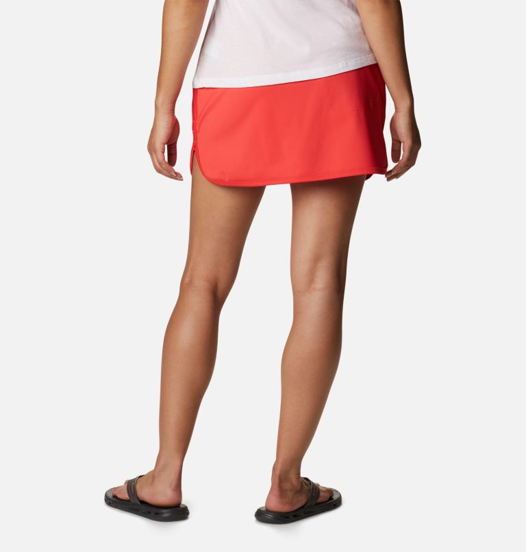 Thumbnail: Women's Sandy Creek Stretch Skort, Color: Red Hibiscus, image 2