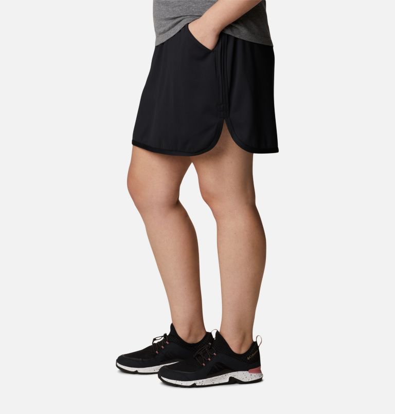 Thumbnail: Women's Sandy Creek Stretch Skort - Plus Size, Color: Black, image 3