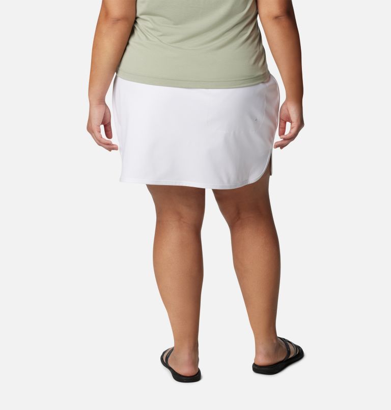 White skort plus outlet size