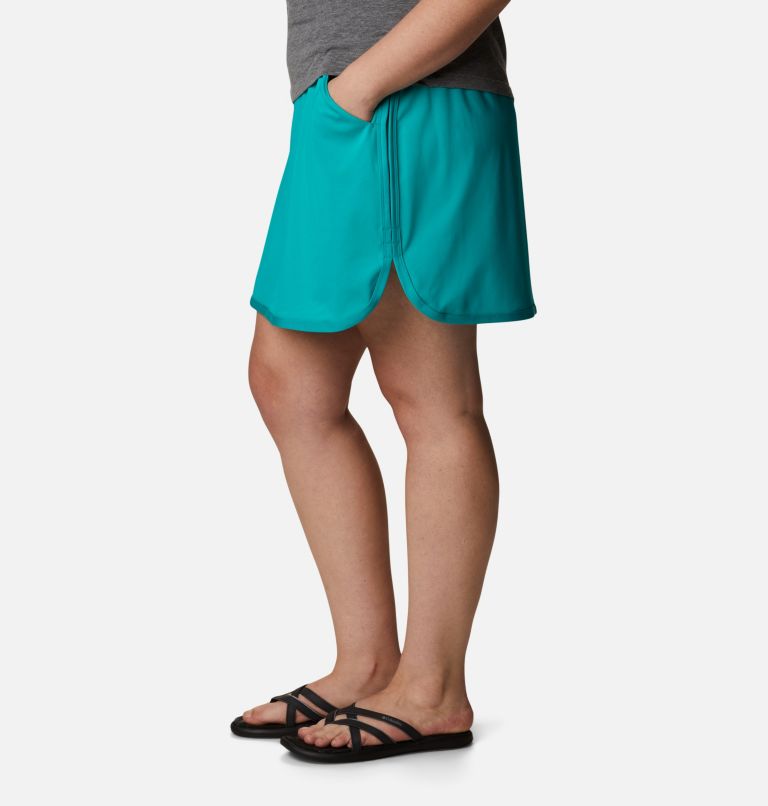 Women's Sandy Creek Stretch Skort - Plus Size, Color: Tropic Water, image 3