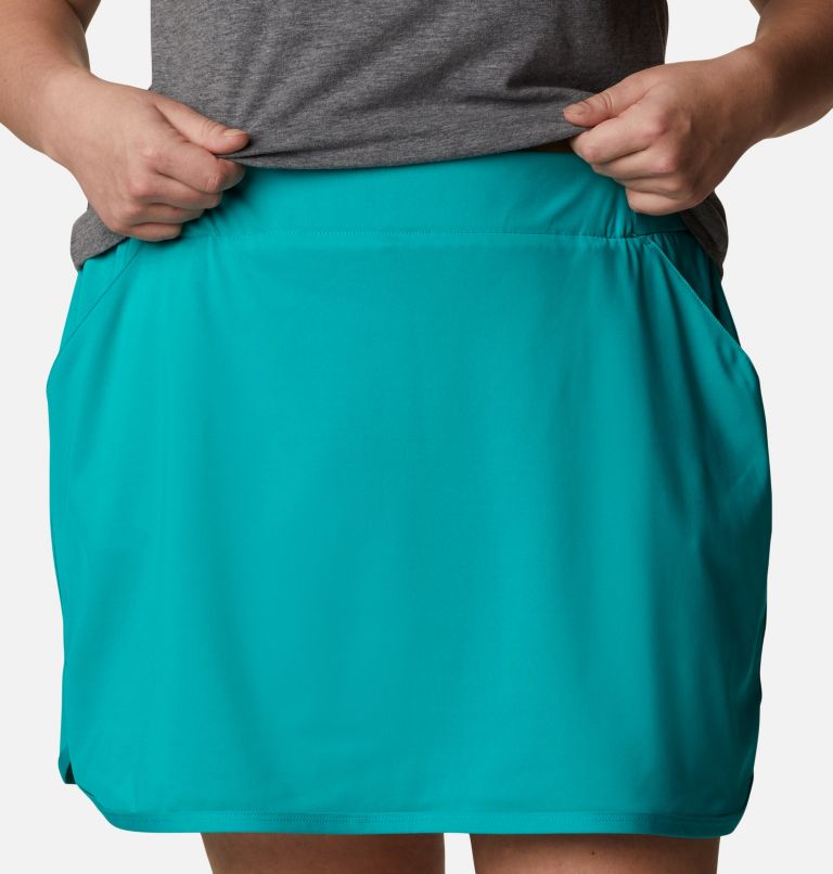 Women's Sandy Creek Stretch Skort - Plus Size, Color: Tropic Water, image 4
