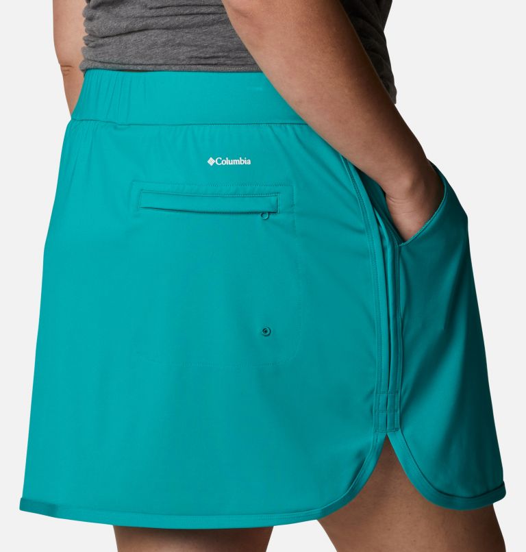 Women's Sandy Creek Stretch Skort - Plus Size, Color: Tropic Water, image 5