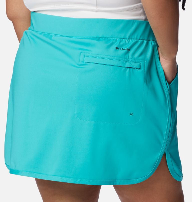 Women's Sandy Creek Stretch Skort - Plus Size, Color: Bright Aqua, image 5