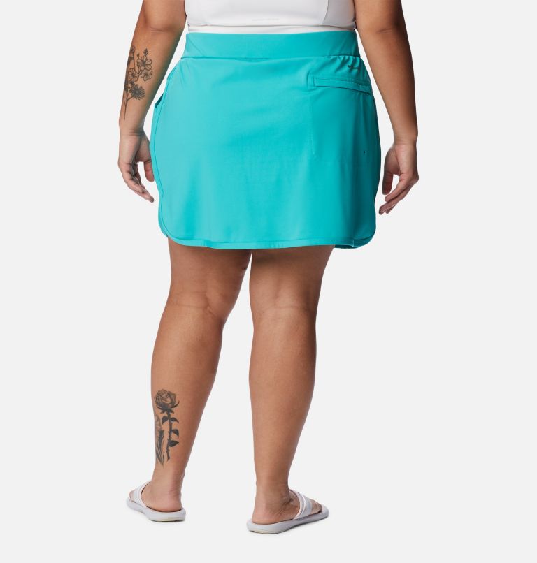 Women's Sandy Creek Stretch Skort - Plus Size, Color: Bright Aqua, image 2