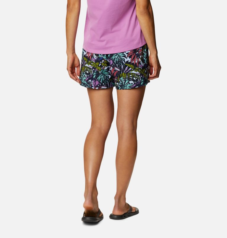 Women's Summerdry Cargo Shorts, Color: White Toucanical Multi Print, image 2