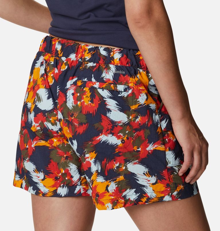 Thumbnail: Women's Summerdry Cargo Shorts, Color: Nocturnal Typhoon Blooms Multi, image 5