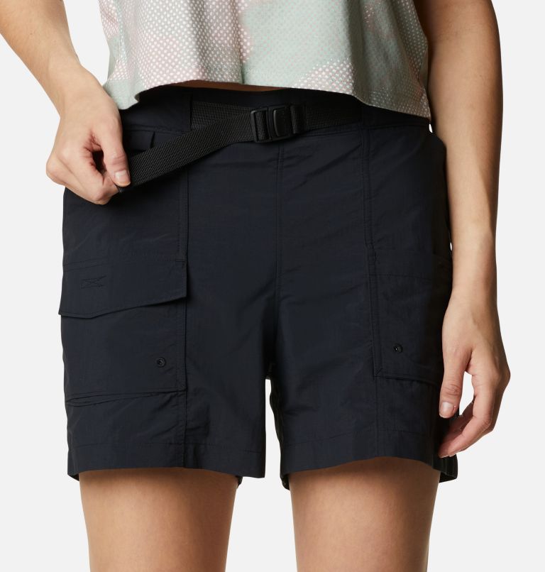 Pantaloncini cargo Summerdry da donna, Color: Black