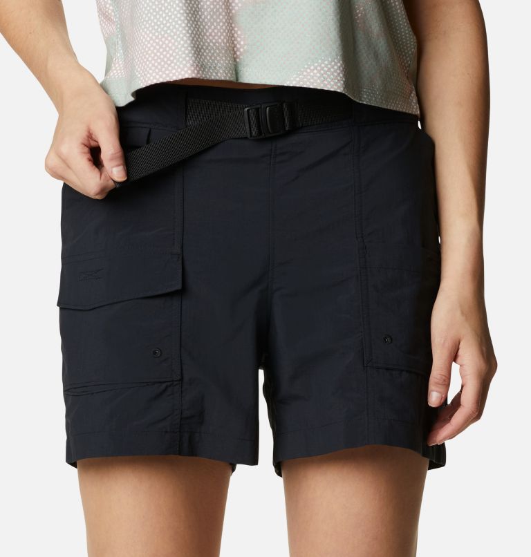 Cargo shorts with hot sale belt womens