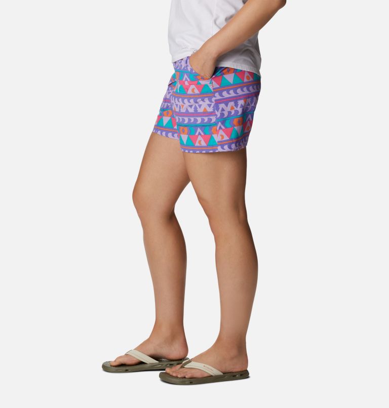 Thumbnail: Women's Summerdry Cargo Shorts, Color: Purple Lotus, Camp Blanket, image 3