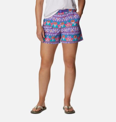 Finelylove Women'S Shorts Casual Colorfulkoala Biker Shorts Compression Fit  High Waist Rise Solid Khaki M