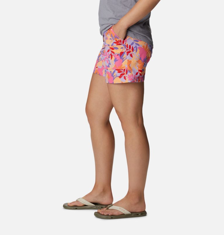 Thumbnail: Summerdry Cargo Shorts für Frauen, Color: Wild Geranium, Floriated, image 3