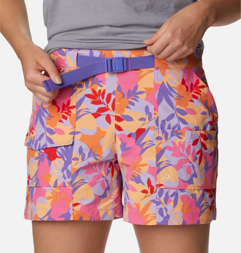Summerdry Cargo Shorts für Frauen, Color: Wild Geranium, Floriated, image 4