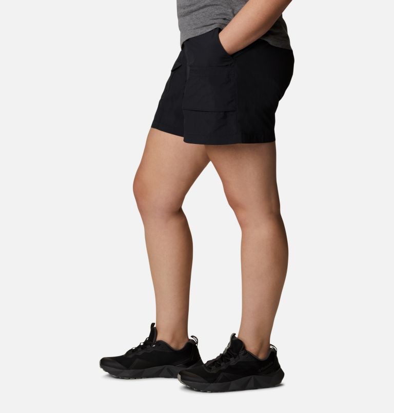 Women's Summerdry Cargo Shorts - Plus Size, Color: Black, image 3
