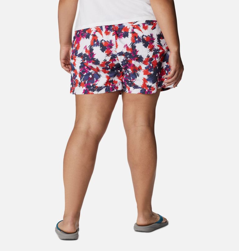 W Summerdry Cargo Short | 101 | 1X, Color: White Typhoon Blooms Multi, image 2