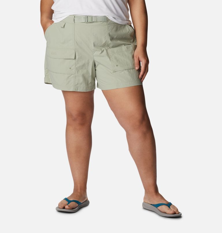 Women's Summerdry Cargo Shorts - Plus Size, Color: Safari, image 1