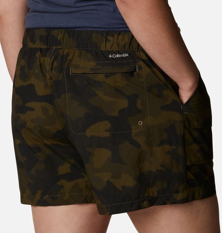 Short cargo Summerdry pour femme - Grandes tailles, Color: Stone Green Spotted Camo, image 5